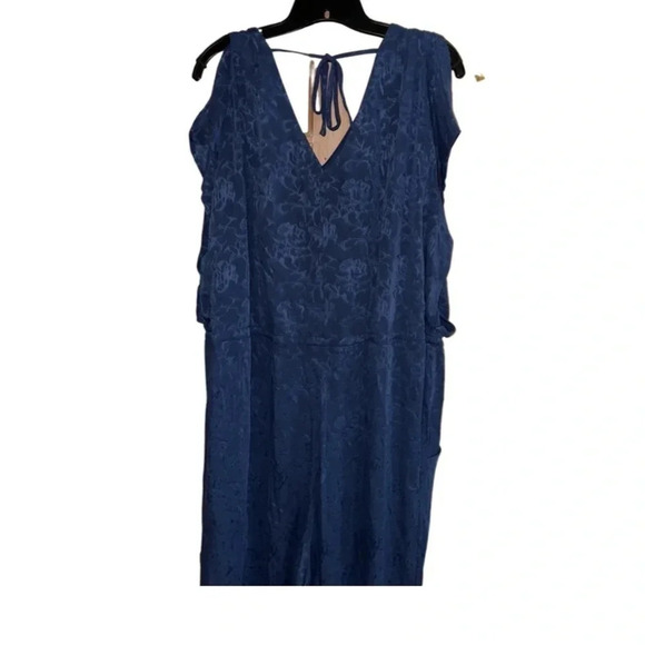 Ariat Blue Jumpsuit Sleevless VNeck Top Size Large - Picture 13 of 16